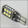 Автомобильные хвостовые светильники 10x T15 15SMD Светодиодные светодиоды Canbus вниз по резервному копированию.