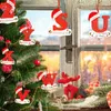 Kerstboom hangende decoraties letter-vormige A-Z Engels alfabet met kersthoedhangers