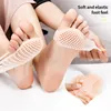 Silicone Honeycomb Forefoot Pad Shoes Pad Gel Insoles Breathable Health Care Shoe Insole High Heel Insert PaddedS