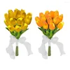 Nattljus 10LED TULIP LIGHT ARTICIAL BANKETblommor Atmosfär Bordslampa Bröllop Valentiner hemfest vardagsrum sovrumsdekor