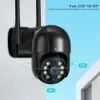 Dome Cameras 4K 8MP PTZ Outdoor WiFi IP Camera H.265 Wireless 5X Digital Zoom Auto Tracking Color Night Vision Surveillance Security Camera 221025