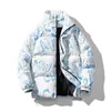 Chaquetas de hombre Unisex de invierno de gran tamaño para hombre chaquetas de invierno abrigo estilo coreano Harajuku Parkas cálidas ropa acolchada de algodón G221013