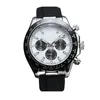 Men's luxury leisure quartz watch Advanced rubber waterproof chronograph