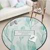 Carpets Korean Style Soft Polyester Design Round For Living Room Bedroom Kid Rugs Home Carpet Floor Door Mat Delicate Rug