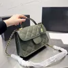 Designer tassen totes dames handtas luxe klassiek stadsbeveiliging merk imitatie schoudertas mode dubbele cirkel massief kleur checker lederen portemonnee dinertas