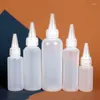 Storage Bottles 10ml 20ml 30ml 50ml 60ml 100ml Empty Dropper Bottle Plastic Refillable Squeeze With Cap Liquid Ink Oil