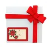 Geschenkpapier 594C, 250 Stück/Rolle, 6 Designs, selbstklebende Weihnachts-Namensschilder, Weihnachtsaufkleber, Geschenk-Siegeletiketten, Abziehbilder, Paket