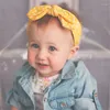 Hair Accessories 1PC 2022 -sale Girl Cotton Dot Heart Elastic Bow Headband Style Headbands For KIds Headwrap Bandeau