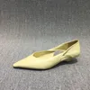 Chaussures habillées Arrivée 2 Printemps Automne Femmes Pompes Soild Talons Bas Sandales En Cuir Pu Peu Profonde Bout Pointu Designer Party Mujer 221021