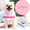 Hondenkleding Pet Pet Veter Dubbele zijdige BIB Leuke drukbandana Comfortabele speeksel handdoek kleine middelgrote puppy's Cat Supplies