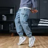 Casual lading lading sweatpants heren voor heren heren herfst en winter kleine voeten gesloten sportbroek modieuze streetwear m-8xl