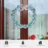 Decorative Flowers Christmas Jingle Bell Wreath Door Decoration Ornament Front Holiday Garland Bellssleigh Decorativexmas Tree Hanging Party