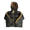 디자이너 남성 복어 재킷 여성 클래식 캐주얼 패션 야외 겨울 방풍 따뜻한 후드 두꺼운 코트
