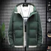 Hommes Vestes 2022 Nouveaux Hommes Veste D'hiver À Capuche Épaissir Chaud Hommes Parka Manteau Zipper Casual Survêtement Coupe-Vent Vestes Hommes Coupe-Vent 4XL G221013