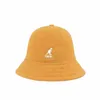 Wide Brim Hats Kangol Kangaroo Embroidery Fisherman for Women Spring Autumn Towel Material Basin Comfortable Foldable Men's Bucket G221014