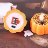 Halloween Toys Pumpkin Candle Decor LED Light Lamp Ornament Decor Kids Ghost Festival Party Regalo divertente Giocattolo di Natale