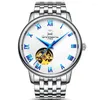 Armbanduhren Schweiz Karneval Uhr Männer JAPAN MIYOTA Automatische Mechanische Uhren Saphir Reloj Hombre Uhr C50801