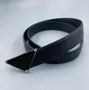 Men's belt designer luxury black glossy button Valentine's Day Christmas gift stylish leather belt for men and women