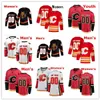 Maillots de hockey de Calgary Flames 10 Jonathan Huberdeau 17 Lucic 88 Andrew Mangiapane 24 Brett Ritchie 73 Tyler Toffoli 4 Rasmus Andersson 55 Noah Hanifin