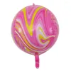 زخرفة الحفلات 1 PC 22inch Balloon Balloon Color Foil Heleium Globals البالغين عيد ميلاد ديكور أنيقة زفاف PO