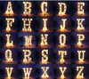 Feestdecoratie 1 stks 26 Letters Wit LED Nachtlampje Marquee Teken Alfabet Lamp Voor Verjaardag Bruiloft Slaapkamer Muur Opknoping Decor Hart