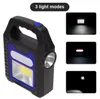 LED COB Lanterns Lights Portable Spotlight Searchlight USB مصباح الجدول القابل لإعادة الشحن