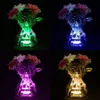 10 LED -fjärrstyrd RGB Submersible Light Battery Operated Underwater Night Lights Waterproof Lamp Utomhus Vase Bowl Garden Party Lighting Decoration