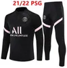 21 22 23 24 Paris MBAPPE Fußballtrikot-Trainingsanzug 2023 2024 Pariser Fußball-Trainingsanzug im klassischen Stil Langarm SERGIO RAMOS VERRATTI ICARDI Erwachsene Kinder