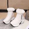 Winter Boots Women Warm Sneakers Platform Snow 2022 Ankle Female Causal Shoes for Zipper Ladies L221018