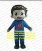 First Aid And Cool Abbigliamento per bambini Mini Super Man Costume da mascotte Personaggio per adulti Cerimonia di buone maniere Spettacolo al piano CX4043