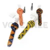 Smoking Glass NC Kit with Titanium Tips Nectar Collector Kits Straw Oil Rigs Silicone Smoking water pipe dab rig