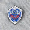 Brosches Game Shield Emamel Pin Lapel Pins Badges On Ryggs￤ck Kvinnor Broschkl￤der g￥va smycken Fashion Accessories Collection