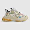 Designer de sapatos femininos masculinos de luxo The Hacker Project Triple S tênis 100 Rhyton tênis tênis Multicolor Sapato casual