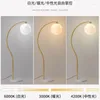 Floor Lamps Moon Glass Lampshade Lamp Living Room Bedroom Led Bedside Sofa Standing Lights Indoor Ambient Light Home Deco