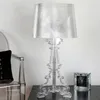 Italië Bourgie Acryl Tafellampen Moderne Eenvoudige Ghost Shadow Bureaulamp Thuis Woonkamer Slaapkamer Studie Led Stand Verlichtingsarmaturen2689