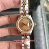 10 Style Ladies Watch WF Factory 28mm 279135 279175 الرئيس الماسي للسيدات الساعات الفولاذ المقاوم للصدأ Cal.2671 حركة Montre Montre Wristwatches