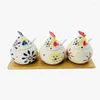 Bowls Fashionable Lard Tank Ceramic High Temperature Storage Household Kitchen Container Salt Seasoning