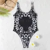 Moda mujer traje de baño chicas sexy traje de baño textil verano traje de baño playa bikinis conjunto carta body nadar ropa diseñador sw2744