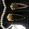 parti faveur 7X3 cm pinces crocodile classique strass perles mode camélia avec lettre pince à cheveux collection-cadeau vip