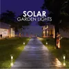 10pcs/lotes solares solar lâmpadas à prova de água à prova d'água Lâmpada solar aço inoxidável para o jardim do jardim RGB Luzes brancas