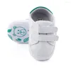 Atletische schoenen Baby Boy Girl Star Solid Sneaker Cotton Soft Anti-Slip Sole Born Infant First Walkers Toddler Casual Canvas 25#
