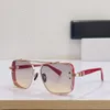 neue Designer-Sonnenbrille Damenmode Vintage quadratische Designbrille für Männer Klassische Freizeit-UV-Schutz-Brillenbox