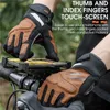 Gants de ski WEST BIKING Hiver Cyclisme Doigt Complet VTT Vélo De Route Vélo Été Gel Sports Hommes Femmes Équipement L221017