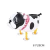 Cute Walking Animal Helium Balloons Cat Dog Dinosaur Air Ballons Birthday Decorations Kids Adult Event Party Decor Balloon t1019