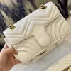 Designer Bag Women Marmont Mini Handbag Gold Chain Lady Tote Bags Double Letters Crossbody Wallets Woman Luxury Fashion Shoulder Bag