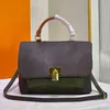 Bolsa de designer Saco de noite Designer Marignan Messenger Moda Mulheres Bolsas Luxos Senhora Ombro Couro Clássico Flores Crossbody Bolsas Cadeia