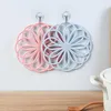 Tafelmatten rubber trivet mat warmte isolerend holle bloem pot kussen cup siliconen accessoires