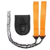 Sawtooth Hand Zipper Saw Garden Logging Outdoor Tools Portable Survival Chain Emergency Camping Toming Tool
