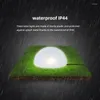 Outdoor Solar Lawn Light LED Ground Garden Ball Lamp Modern Waterproof IP65 Semicircle Cottage Courtyard Decoration