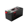 Batterie LiFePO4 12V200Ah BMS intégré avec Bluetooth Deep Cycle 6000 fois Durée de vie jusqu'à 13 ans Stockage d'énergie solaire Chariot de golf Système PV domestique